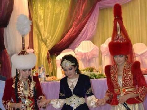 Театрализованный вывод невесты на кыз узату (проводы), фотография 4