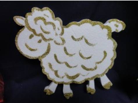 3d фигуры,буквы из пенопласта, фотография 3