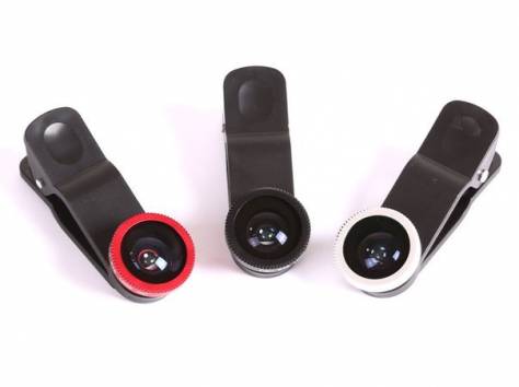 Fisheye, wide, macro - линзы 3 в 1, фотография 1