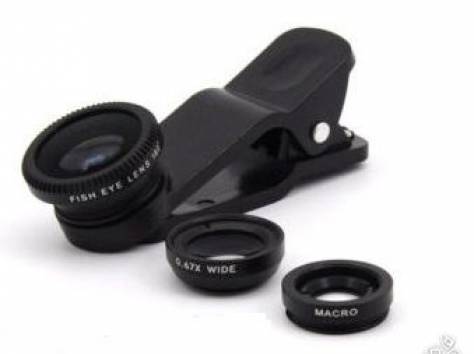 Fisheye, wide, macro - линзы 3 в 1, фотография 3