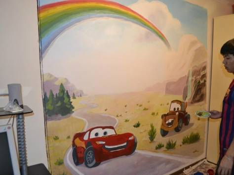 Декоративно-художественная роспись стен в Астане! , фотография 1