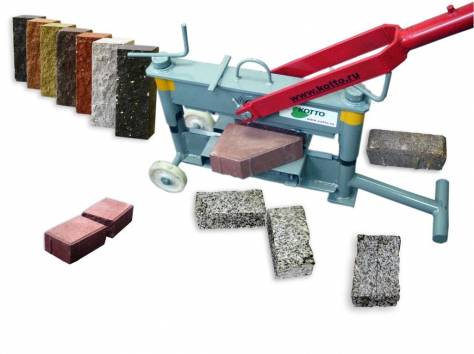 Нож-гильотина  МАКСИМ. Для резки тротуарной плитки, природного камня., фотография 4