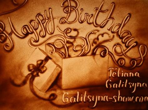 Песочная анимация в Казахстане, фотография 5