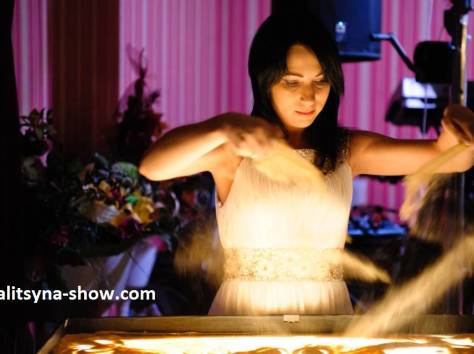 Песочная анимация в Казахстане, фотография 6