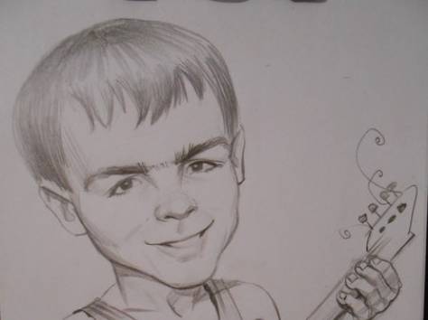 Шаржист на праздник, фотография 2