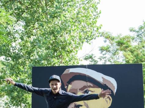 Танцующий художник в Казахстане, фотография 12