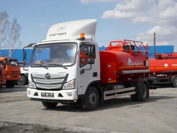 Топливозаправщик 5 м ЧМЗ на Foton Aumark S100, 2025, фотография 3