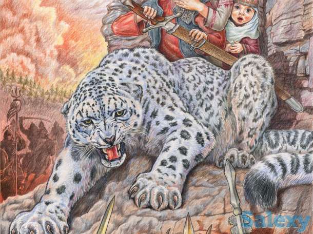 Картина  «Ак Барс. Монгольское нашествие на Булгарию», фотография 1