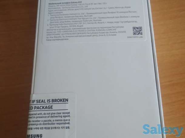 Смартфон Samsung A51 Prism Crush White 64 GB, фотография 2