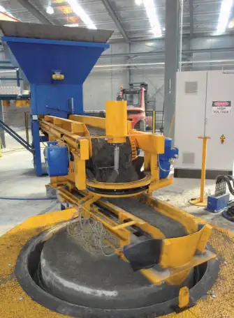 Оборудование для производства бетонных труб  VIHY Multicast, Дания, фотография 2