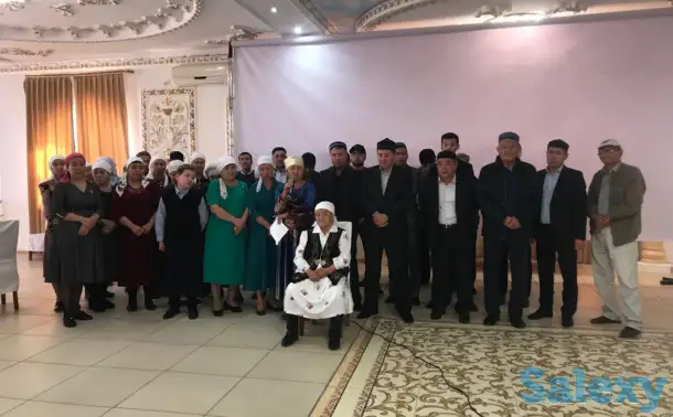 Ведущие, режиссёры, сценаристы, дикторы на казахском русском языках на Еске алу поминки, проектор большой 6 м. экран, фотография 4