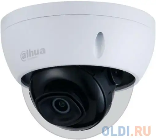 Видеокамера ip dahua dh-ipc-hdbw3441ep-as-0280b 2.8-2.8мм цветная корп.:белый, фотография 1