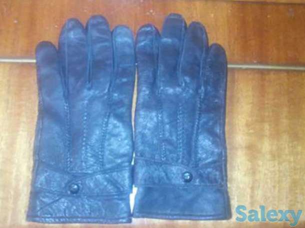 Продам кожаные мужские перчатки за 2500 тенге, фотография 1