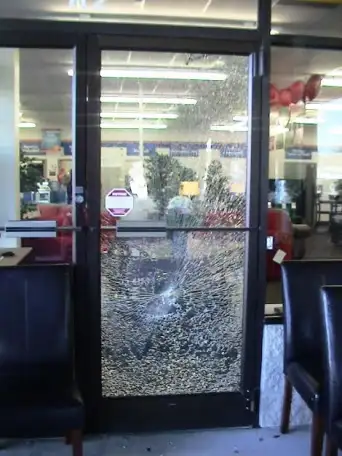 Укрепление стекла, бронь стекла, фотография 3