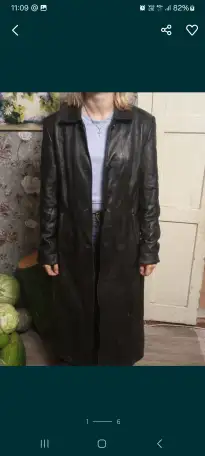 Женская куртка дубленка, фотография 1