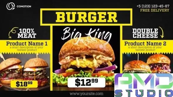 Заказать рекламный видеоролик для кафе или супермаркета (FOOD_44), фотография 1