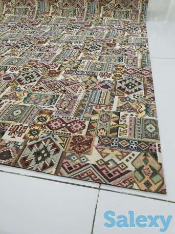 Шикарный гобеленовый коврик метражом ковровая дорожка Италия 135 см, фотография 1