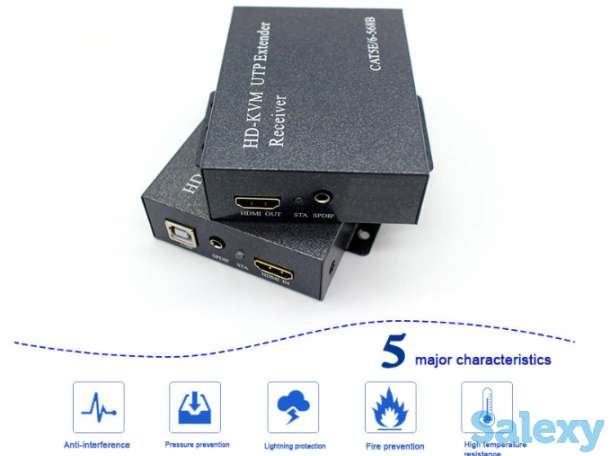 Продам удлинитель (передатчик) HDMI по витой паре на 100м, Модель MUE100M, фотография 1