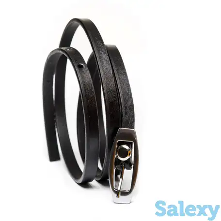 Ремень женский almeda black, фотография 1