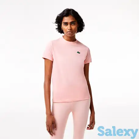 Женская футболка lacoste sport из органического хлопка, фотография 1