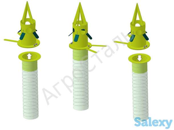 Клапан-дозатор, растариватель сыпучих для разгрузки бигбэгов «DOSEBAG», фотография 1