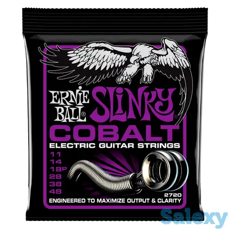 Струны для электрогитары ernie ball power slinky p02720, фотография 1