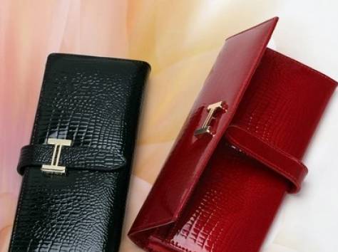 Продам кожаные кошельки, фотография 1