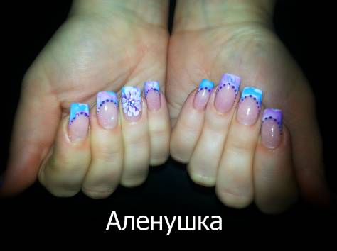 Наращивание ногтей (акрил и гель), фотография 4