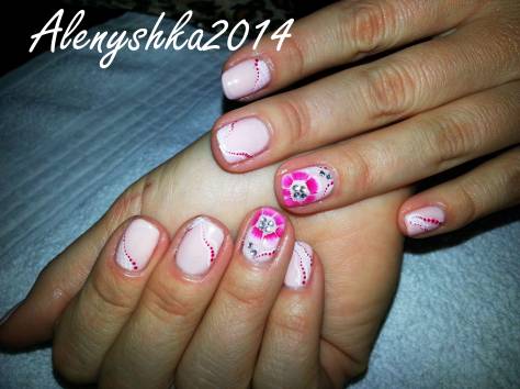 Наращивание ногтей (акрил и гель), фотография 6