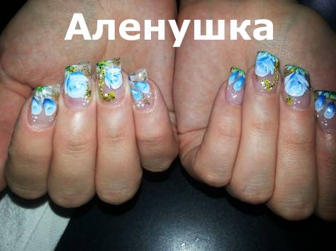 Наращивание ногтей (акрил и гель), фотография 8