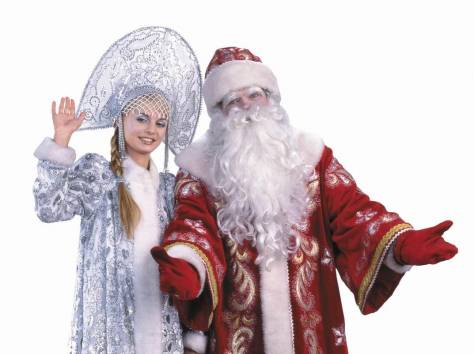 Дед Мороз и Снегурочка в Караганде, фотография 1