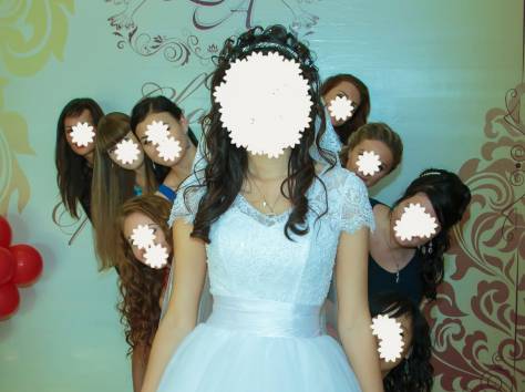 Продаю свадебное платье с элементами испанского кружева, фотография 7