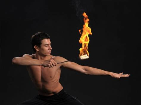 Огненное шоу в Астане, фотография 4