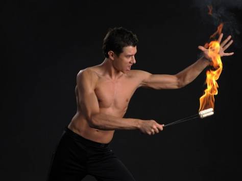 Огненное шоу в Астане, фотография 8