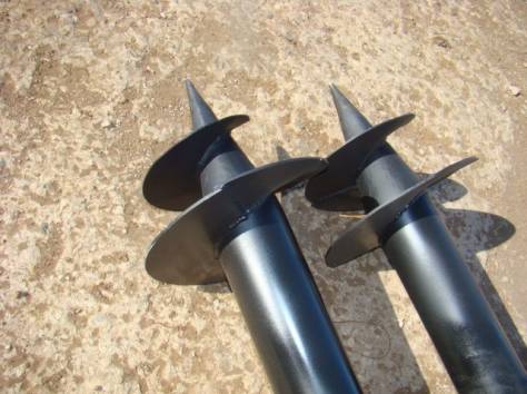 Сваи винтовые для фундамента, фотография 1