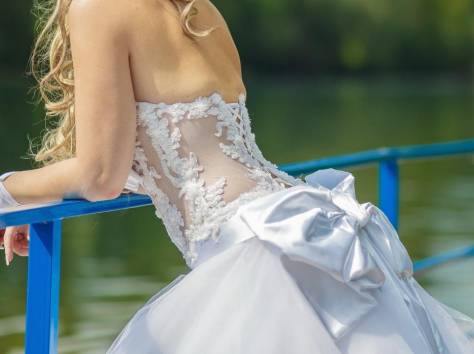 Продам шикарное свадебное платье, фотография 1
