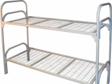 Металлические трехъярусные кровати оптом от производителя, фотография 1