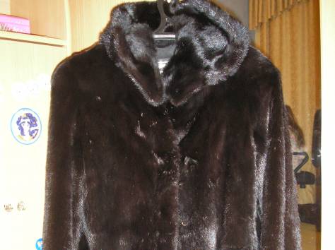 Продам шуба норка размер 46 цвет, фотография 1