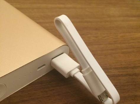 Аккумулятор для телефона Xiaomi на 10400 mAh - золотой, фотография 1