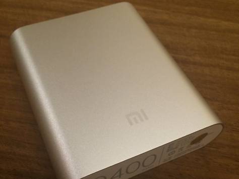 Аккумулятор для телефона Xiaomi на 10400 mAh - серебро, фотография 1