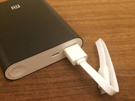 Аккумулятор для телефона Xiaomi на 10400 mAh - черный, фотография 2