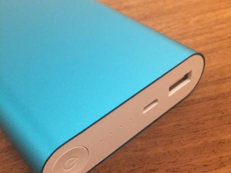 Аккумулятор для телефона Xiaomi на 20800 mAh голубой, фотография 4