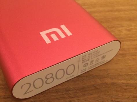 Аккумулятор для телефона Xiaomi на 20800 mAh красный, фотография 3