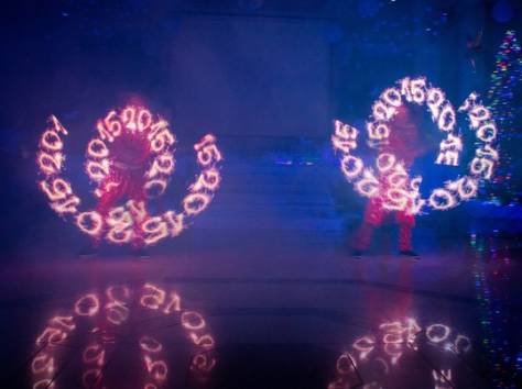 Огненное (фаер-шоу) и световое шоу КУБА, фотография 4