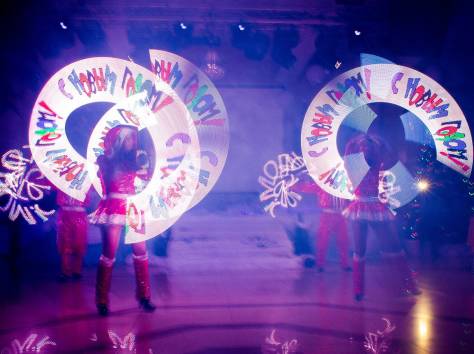 Огненное (фаер-шоу) и световое шоу КУБА, фотография 5