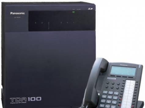 Телефонная станция Panasonic TDA100, фотография 1