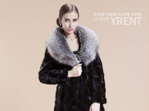 Новая норковая женская шуба, фотография 2