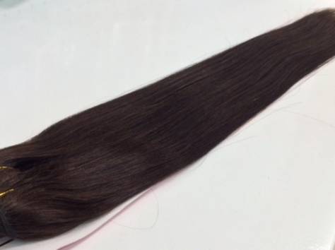 Натуральные волосы на трессе, заколках, кератиновых капсулах, лентах, фотография 1