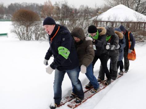 Зимний тимбилдинг в Алматы, фотография 2