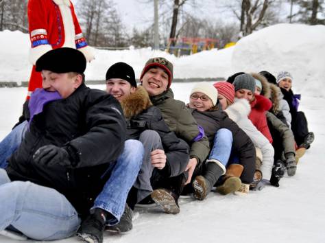 Зимний тимбилдинг в Алматы, фотография 3